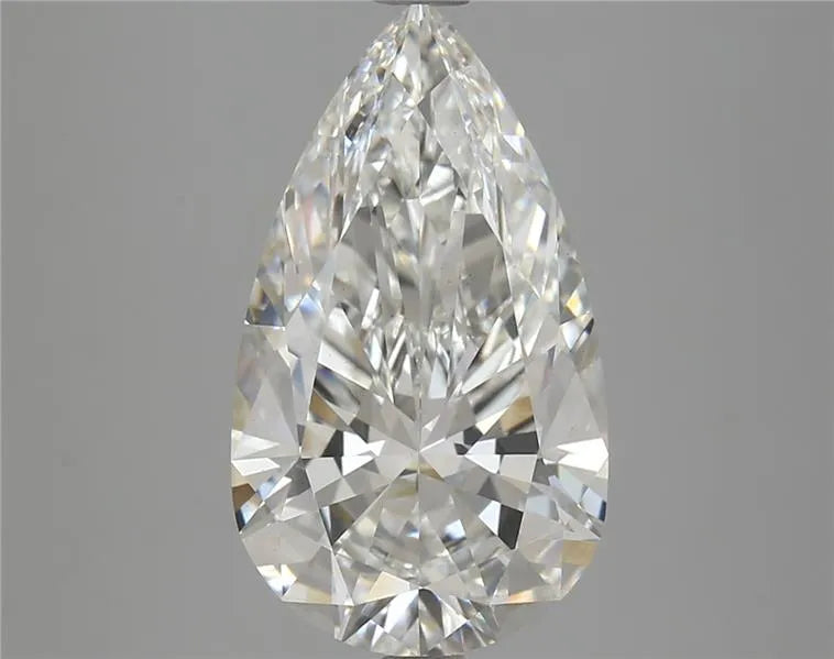 4.09ct Pear Lab Grown Diamond (Colour G, Clarity VS1, IGI Certified)