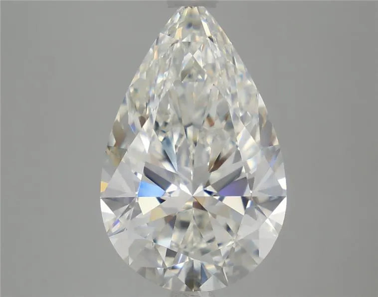 4.09ct Pear Lab Grown Diamond (Colour G, Clarity VVS2, Cut EX, IGI Certified)