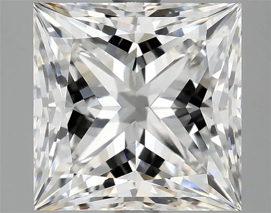 4.09ct Princess Lab Grown Diamond (Colour F, Clarity VVS2, IGI Certified)