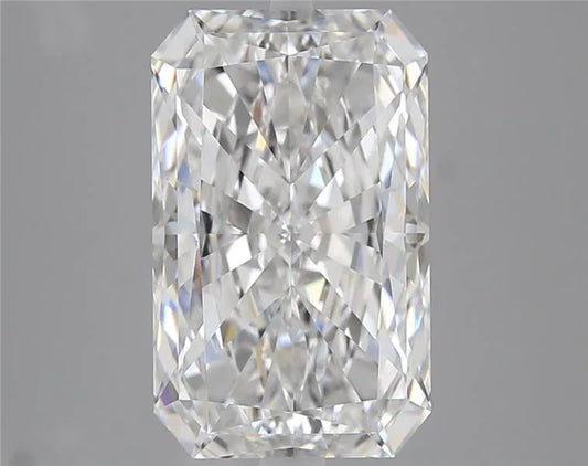 4.09ct Radiant Lab Grown Diamond (Colour D, Clarity IF, IGI Certified)