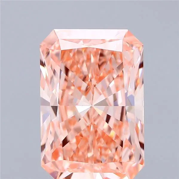 4.09ct Radiant Lab Grown Diamond (Colour Fancy Intense Pink, Clarity VS1, IGI Certified)