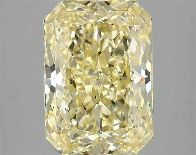 4.09ct Radiant Lab Grown Diamond (Colour Fancy Intense Yellow, Clarity SI1, IGI Certified)