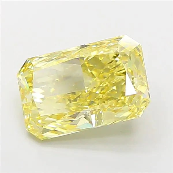 4.09ct Radiant Lab Grown Diamond (Colour Fancy Intense Yellow, Clarity VS1, IGI Certified)