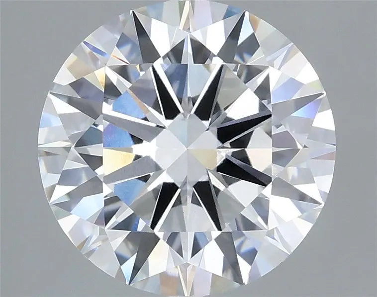 4.09ct Round Lab Grown Diamond (Colour E, Clarity VVS2, Cut EX, WISE Certified)