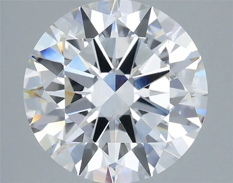 4.09ct Round Lab Grown Diamond (Colour E, Clarity VVS2, Cut EX, WISE Certified)
