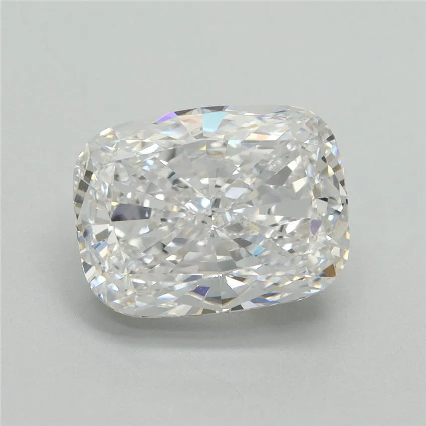 4.10ct Cushion brilliant Lab Grown Diamond (Colour D, Clarity VVS2, IGI Certified)