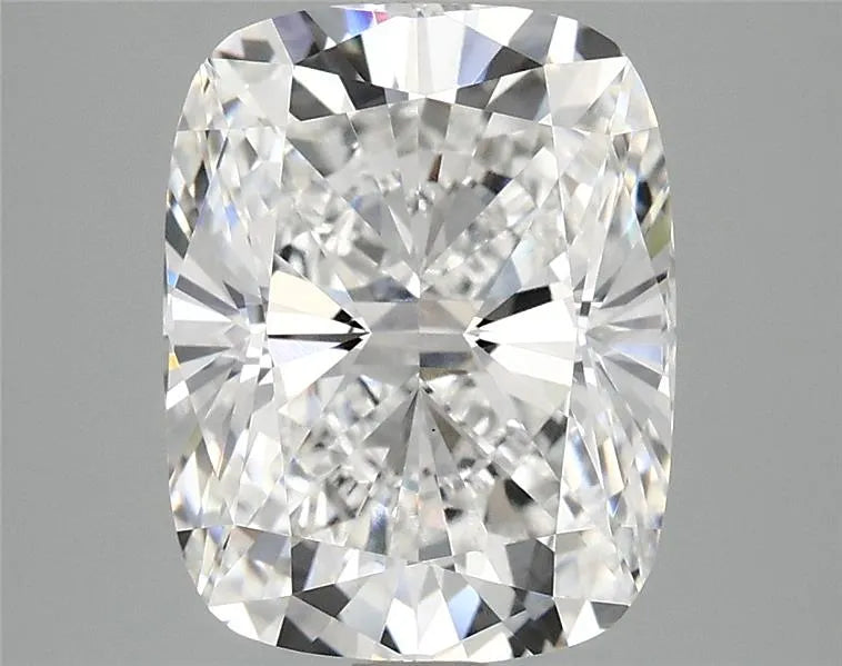 4.10ct Cushion modified Lab Grown Diamond (Colour E, Clarity VVS2, IGI Certified)