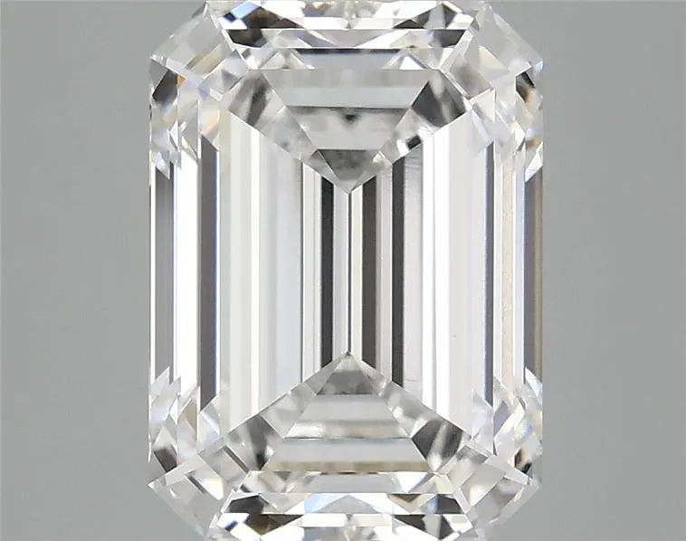 4.10ct Emerald Lab Grown Diamond (Colour E, Clarity VVS2, IGI Certified)