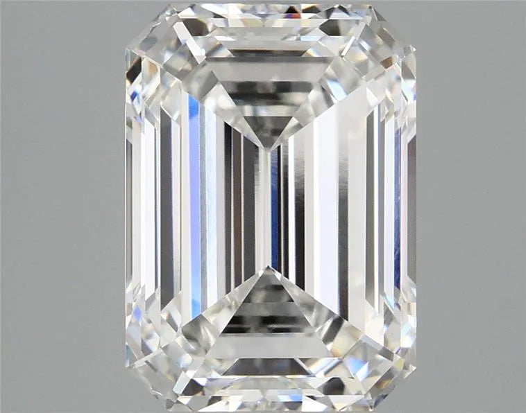 4.10ct Emerald Lab Grown Diamond (Colour E, Clarity VVS2, IGI Certified)