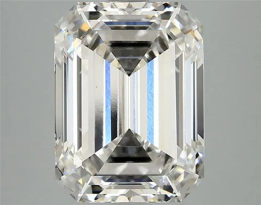 4.10ct Emerald Lab Grown Diamond (Colour F, Clarity VS1, IGI Certified)