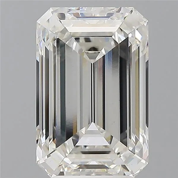 4.10ct Emerald Lab Grown Diamond (Colour F, Clarity VS1, IGI Certified)