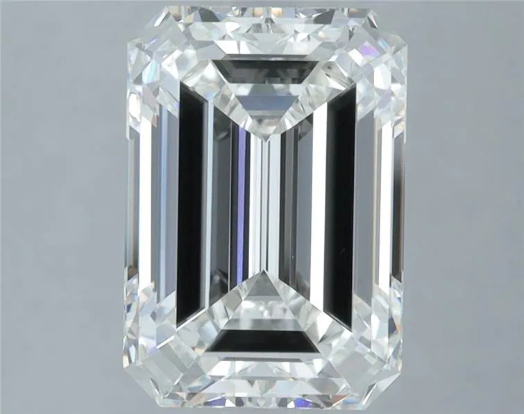4.10ct Emerald Lab Grown Diamond (Colour F, Clarity VVS2, IGI Certified)