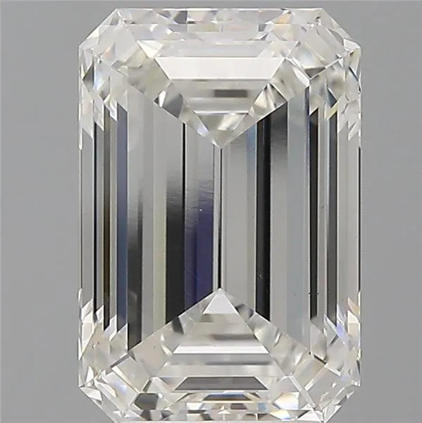 4.10ct Emerald Lab Grown Diamond (Colour F, Clarity VVS2, IGI Certified)