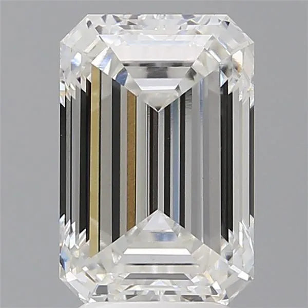 4.10ct Emerald Lab Grown Diamond (Colour F, Clarity VVS2, IGI Certified)