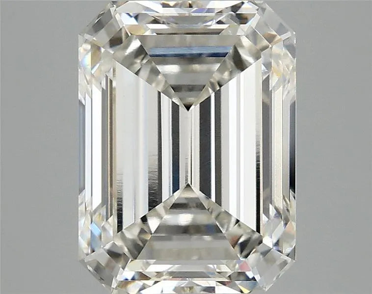 4.10ct Emerald Lab Grown Diamond (Colour G, Clarity VVS2, IGI Certified)