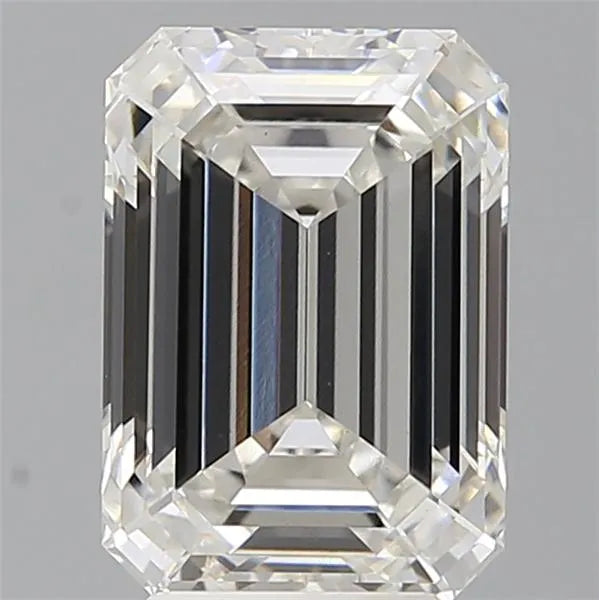 4.10ct Emerald Lab Grown Diamond (Colour G, Clarity VVS2, IGI Certified)