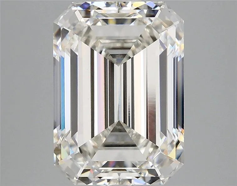 4.10ct Emerald Lab Grown Diamond (Colour G, Clarity VVS2, IGI Certified)