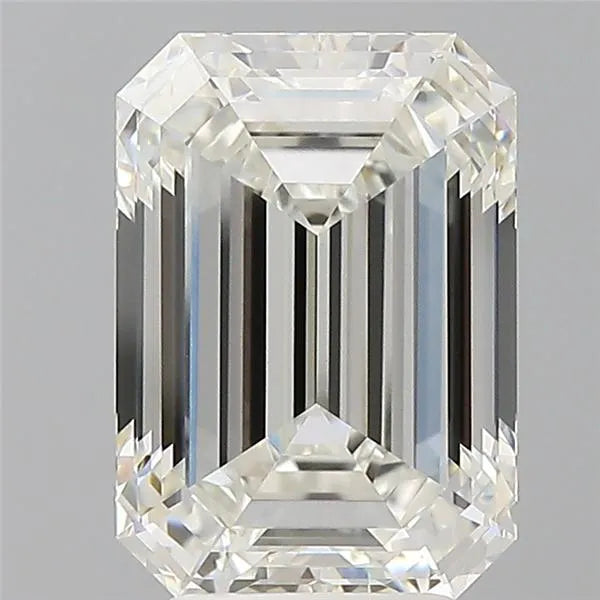 4.10ct Emerald Lab Grown Diamond (Colour G, Clarity VVS2, IGI Certified)