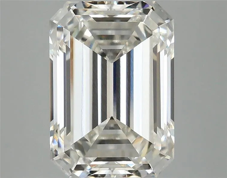4.10ct Emerald Lab Grown Diamond (Colour G, Clarity VVS2, IGI Certified)
