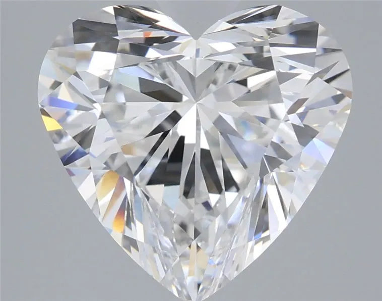 4.10ct Heart Lab Grown Diamond (Colour E, Clarity VVS2, IGI Certified)