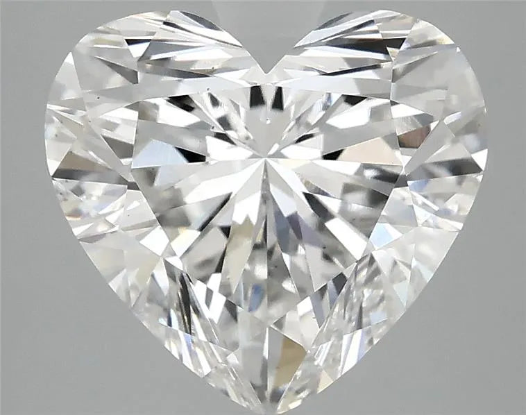 4.10ct Heart Lab Grown Diamond (Colour F, Clarity VS2, IGI Certified)