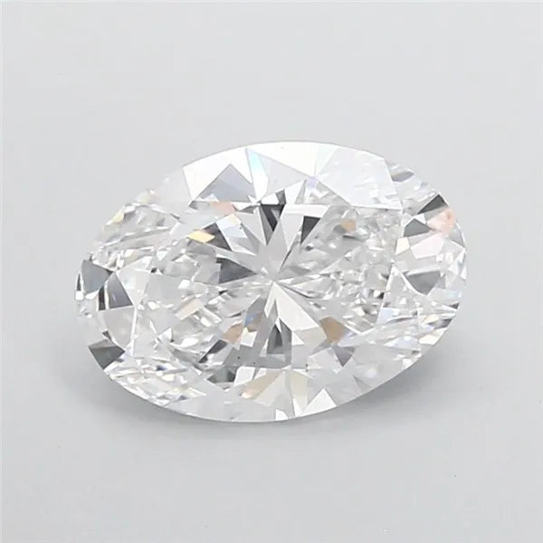 4.10ct Oval Lab Grown Diamond (Colour D, Clarity VS1, IGI Certified)
