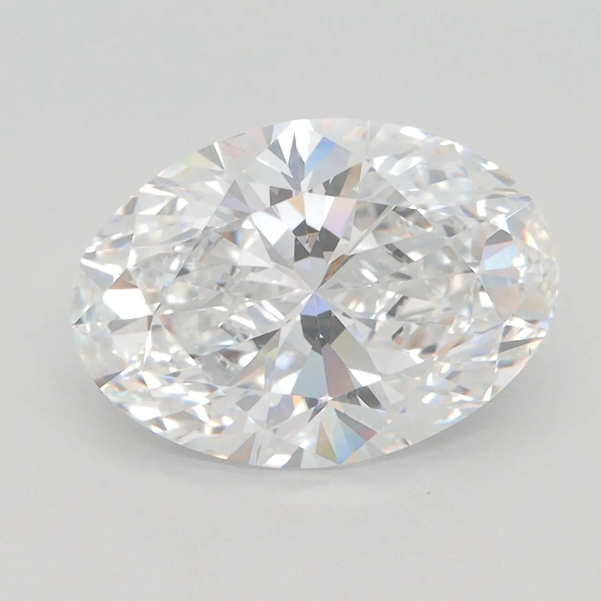 4.10ct Oval Lab Grown Diamond (Colour E, Clarity VS1, IGI Certified)
