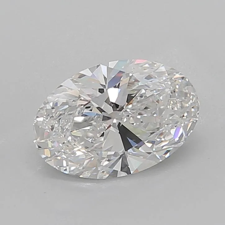 4.10ct Oval Lab Grown Diamond (Colour E, Clarity VVS2, IGI Certified)
