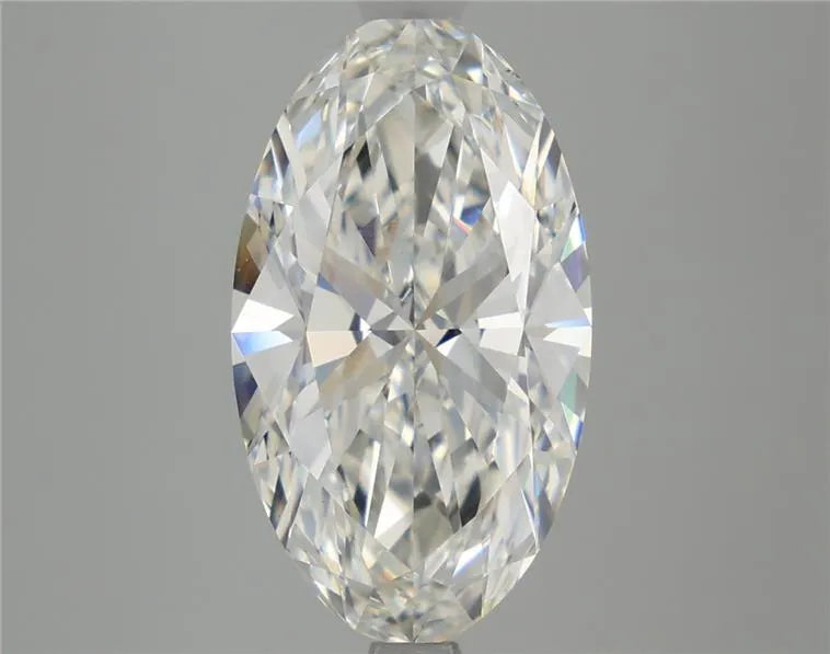 4.10ct Oval Lab Grown Diamond (Colour F, Clarity VS1, IGI Certified)