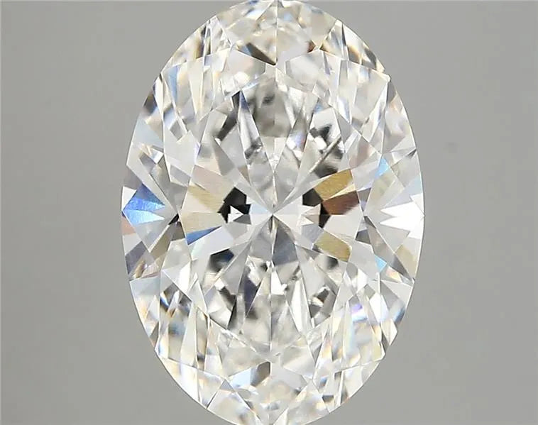 4.10ct Oval Lab Grown Diamond (Colour F, Clarity VVS1, IGI Certified)