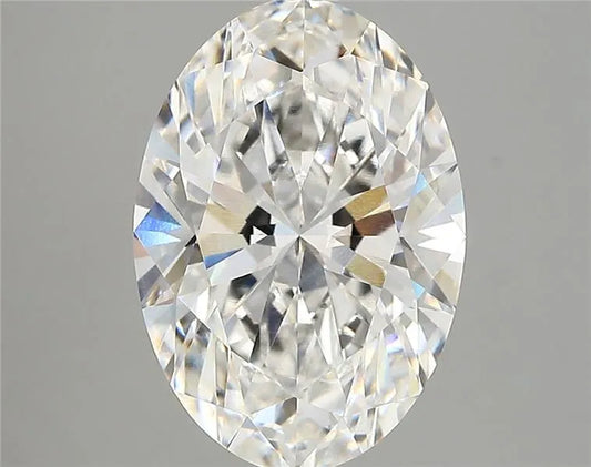 4.10ct Oval Lab Grown Diamond (Colour F, Clarity VVS1, IGI Certified)