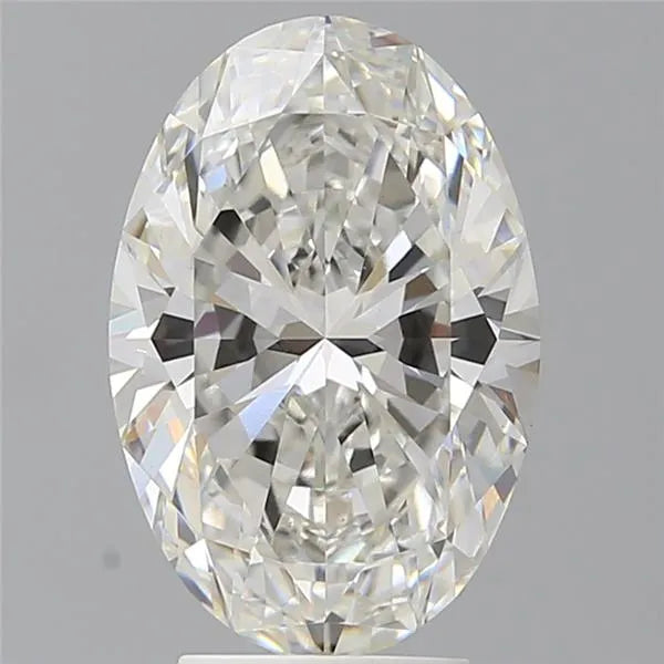 4.10ct Oval Lab Grown Diamond (Colour F, Clarity VVS2, IGI Certified)