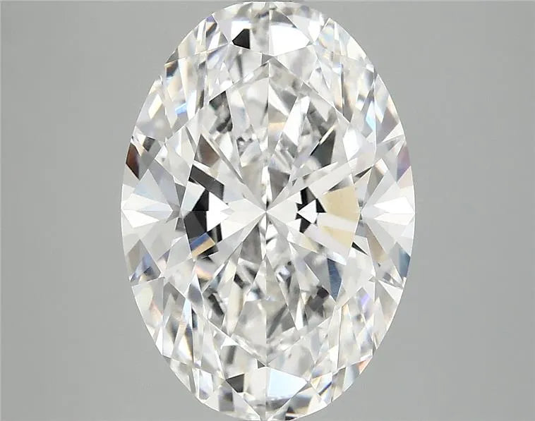 4.10ct Oval Lab Grown Diamond (Colour F, Clarity VVS2, IGI Certified)