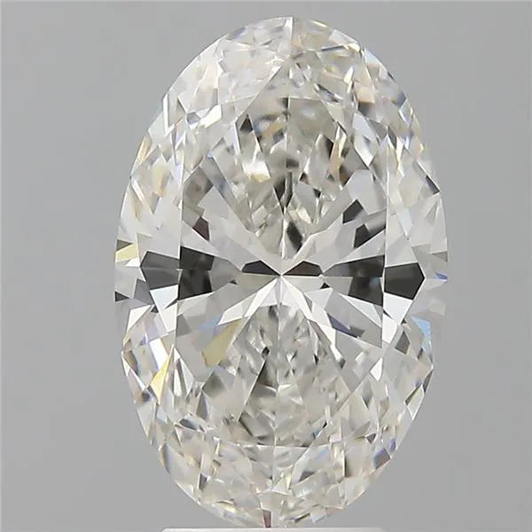 4.10ct Oval Lab Grown Diamond (Colour F, Clarity VVS2, IGI Certified)