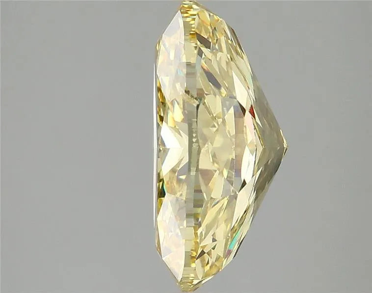 4.10ct Oval Lab Grown Diamond (Colour Fancy Vivid Yellow, Clarity VS2, IGI Certified)