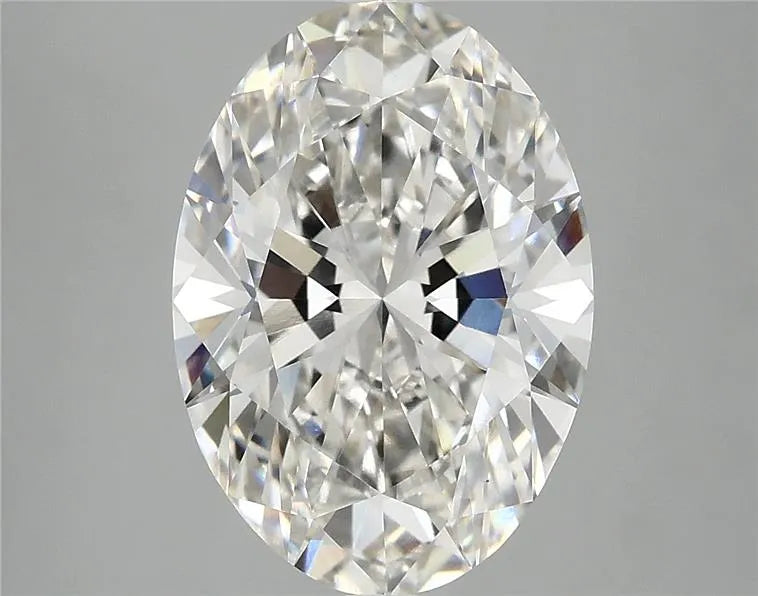 4.10ct Oval Lab Grown Diamond (Colour G, Clarity VS1, IGI Certified)