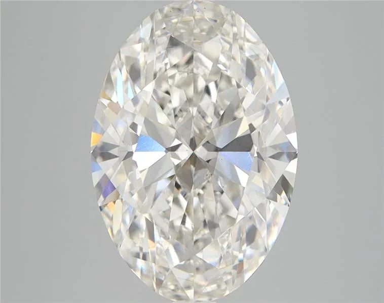 4.10ct Oval Lab Grown Diamond (Colour G, Clarity VS2, IGI Certified)