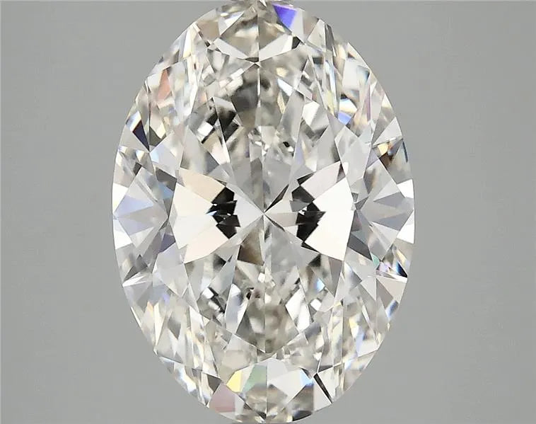 4.10ct Oval Lab Grown Diamond (Colour G, Clarity VVS2, IGI Certified)