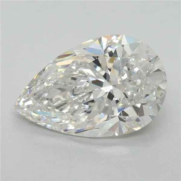 4.10ct Pear Lab Grown Diamond (Colour D, Clarity VS1, IGI Certified)
