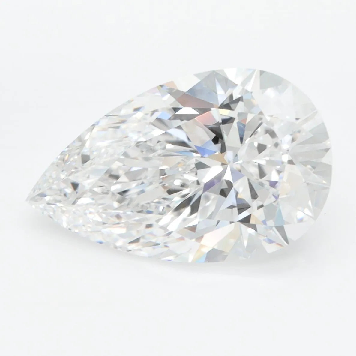 4.10ct Pear Lab Grown Diamond (Colour D, Clarity VVS1, GIA Certified)