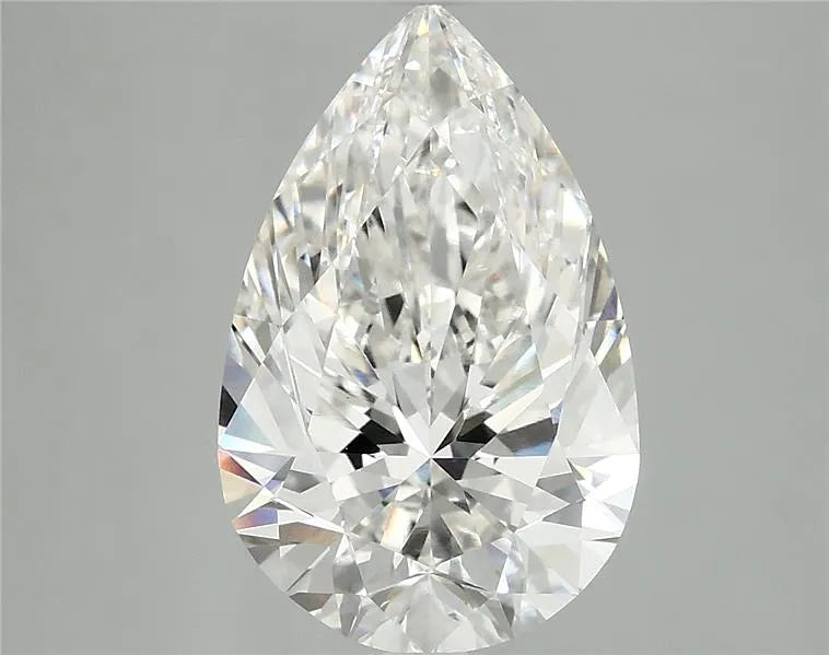 4.10ct Pear Lab Grown Diamond (Colour F, Clarity VVS2, IGI Certified)