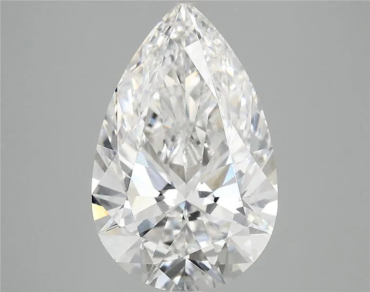 4.10ct Pear Lab Grown Diamond (Colour F, Clarity VVS2, IGI Certified)