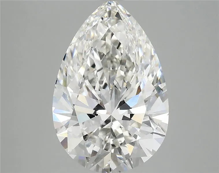 4.10ct Pear Lab Grown Diamond (Colour G, Clarity VVS2, IGI Certified)