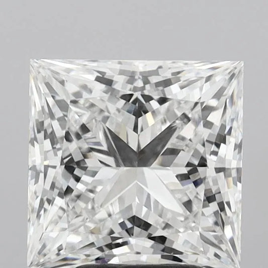 4.10ct Princess Lab Grown Diamond (Colour E, Clarity VVS1, IGI Certified)
