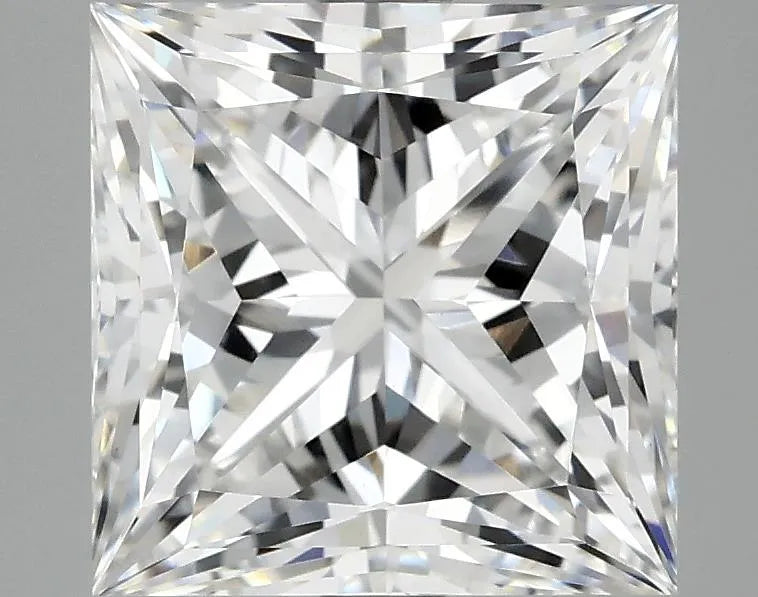 4.10ct Princess Lab Grown Diamond (Colour E, Clarity VVS2, IGI Certified)