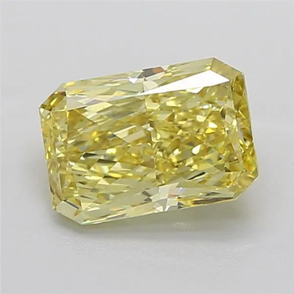 4.10ct Radiant Lab Grown Diamond (Colour Fancy Intense Yellow, Clarity VS1, IGI Certified)
