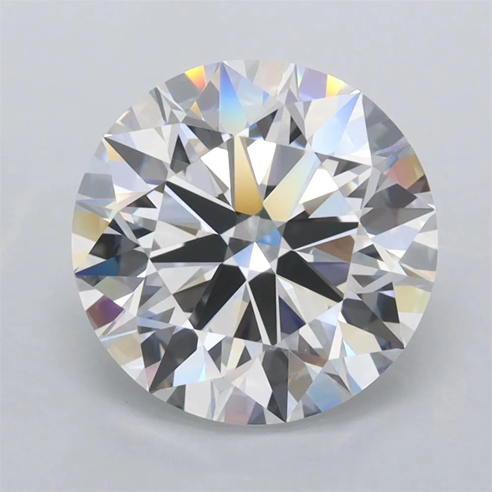 4.10ct Round Lab Grown Diamond (Colour D, Clarity FL, Cut ID, IGI Certified)