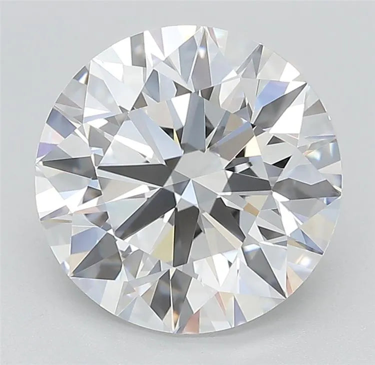 4.10ct Round Lab Grown Diamond (Colour D, Clarity IF, Cut ID, IGI Certified)