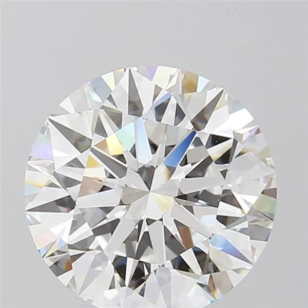 4.10ct Round Lab Grown Diamond (Colour E, Clarity IF, Cut ID, IGI Certified)