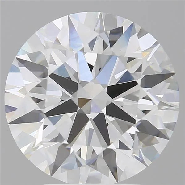 4.10ct Round Lab Grown Diamond (Colour E, Clarity VVS2, Cut ID, IGI Certified)